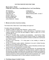 Scottish Forestry Executive Team (SFET) minutes - 23 May 2023